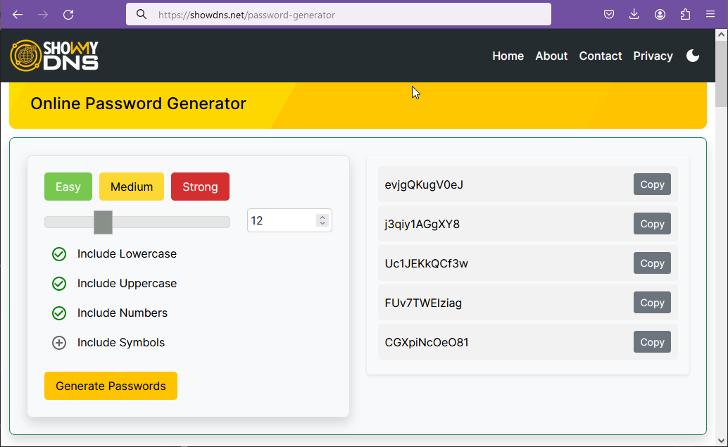 Online Password Generator - Create Strong and Secure Passwords